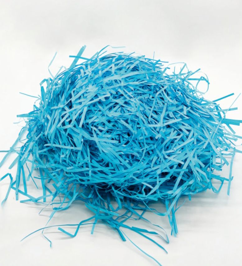 Shredded Paper Grass (Light Blue)