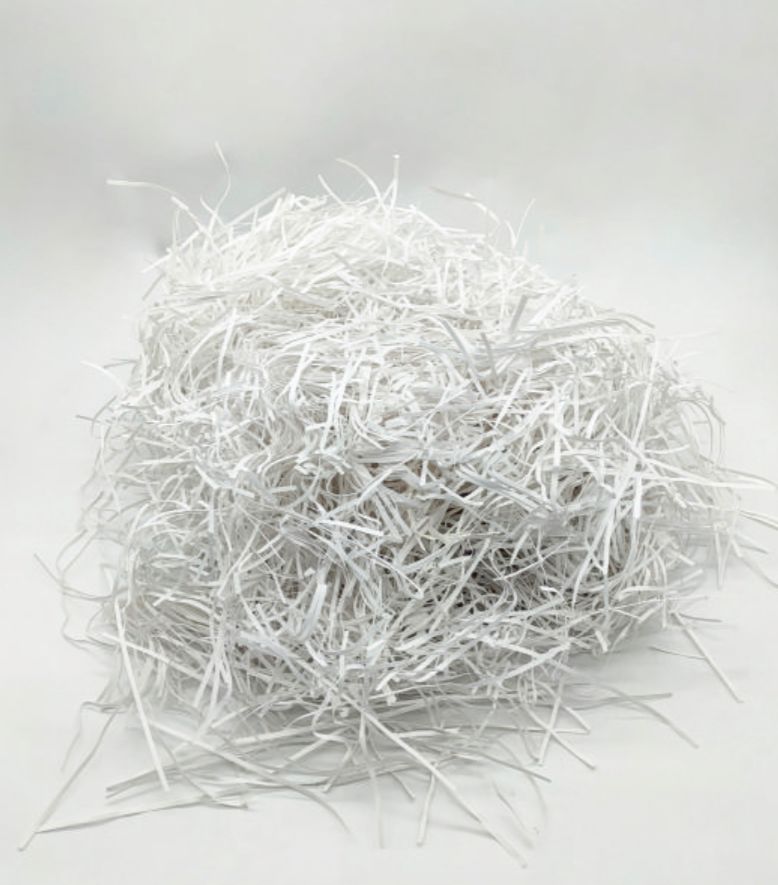 Shredded Paper Grass (White)