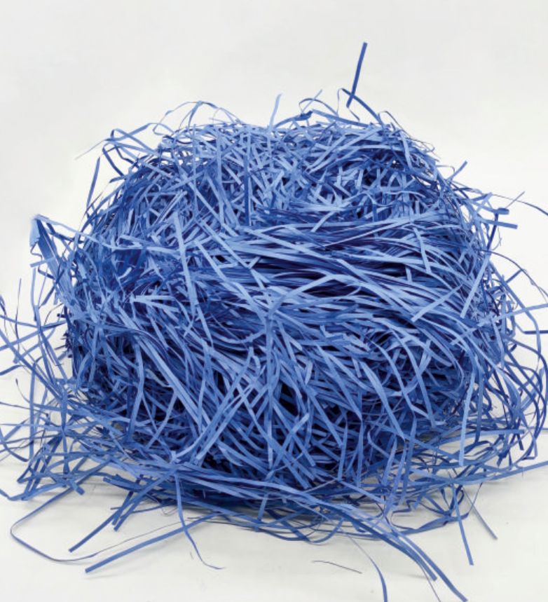 Shredded Paper Grass (Dark Blue)