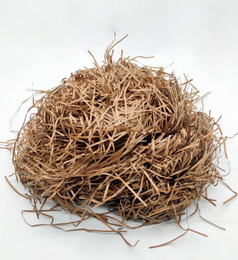 Shredded Paper Grass (Dark Brown)