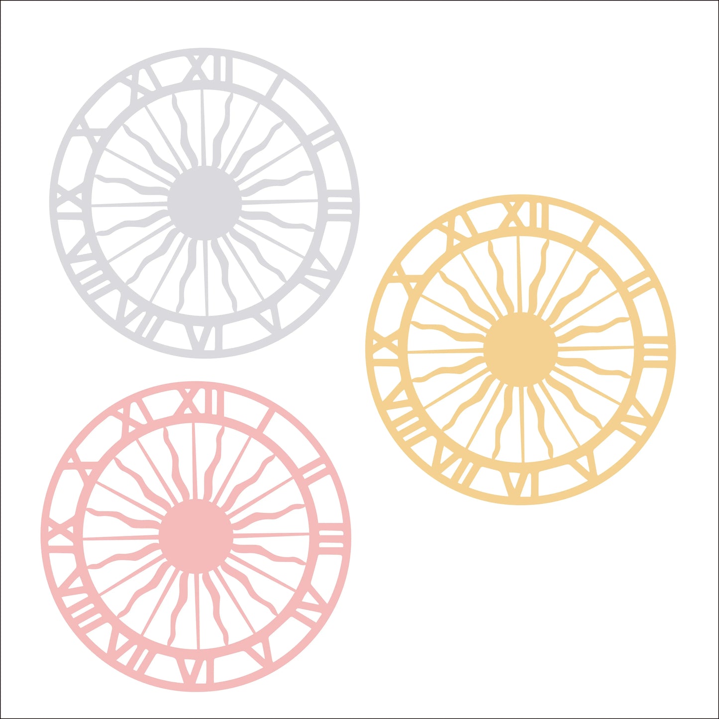 Acrylic Clock Ring -ACAR03 - Anjoy Company