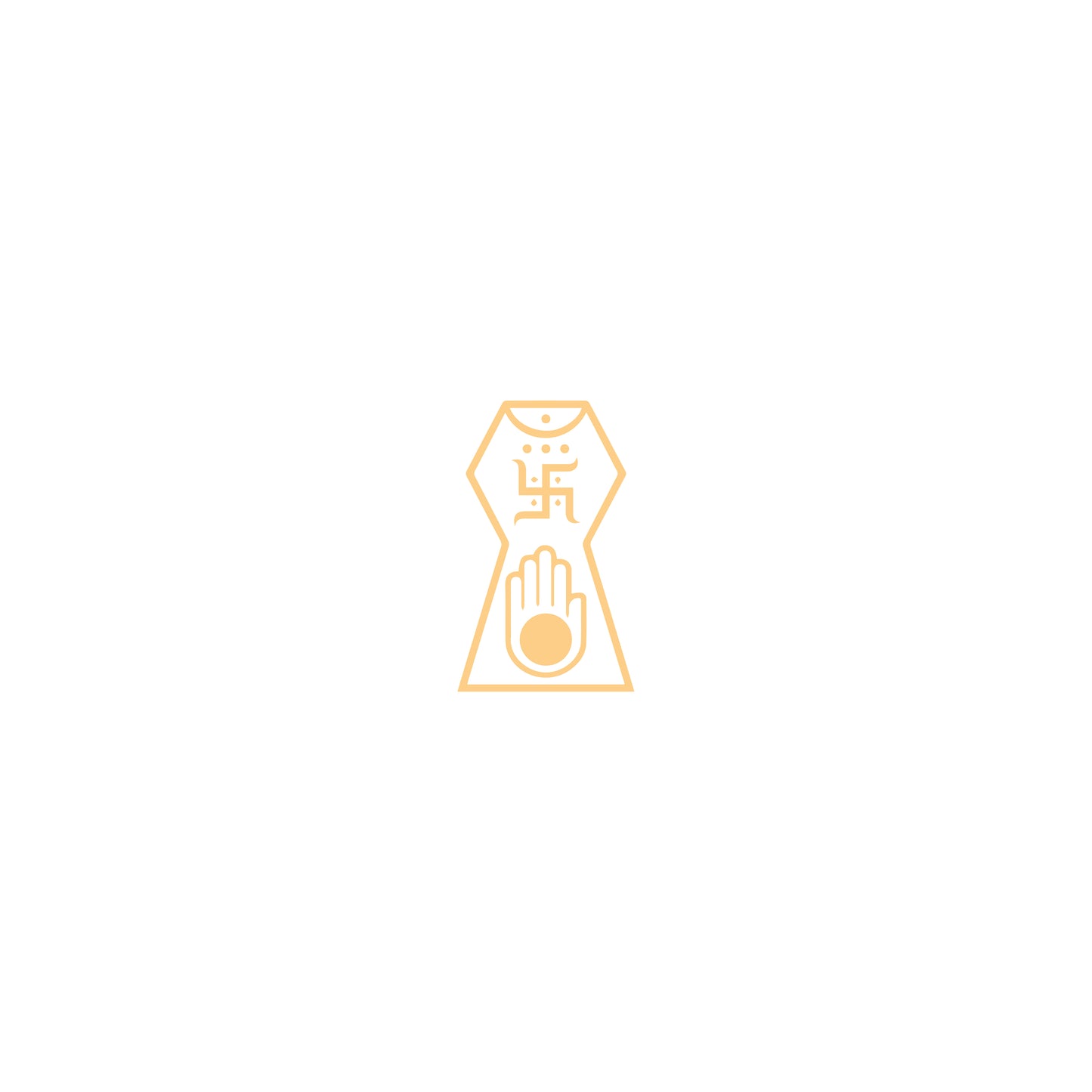 Acrylic Jain Logo (ACAR62)