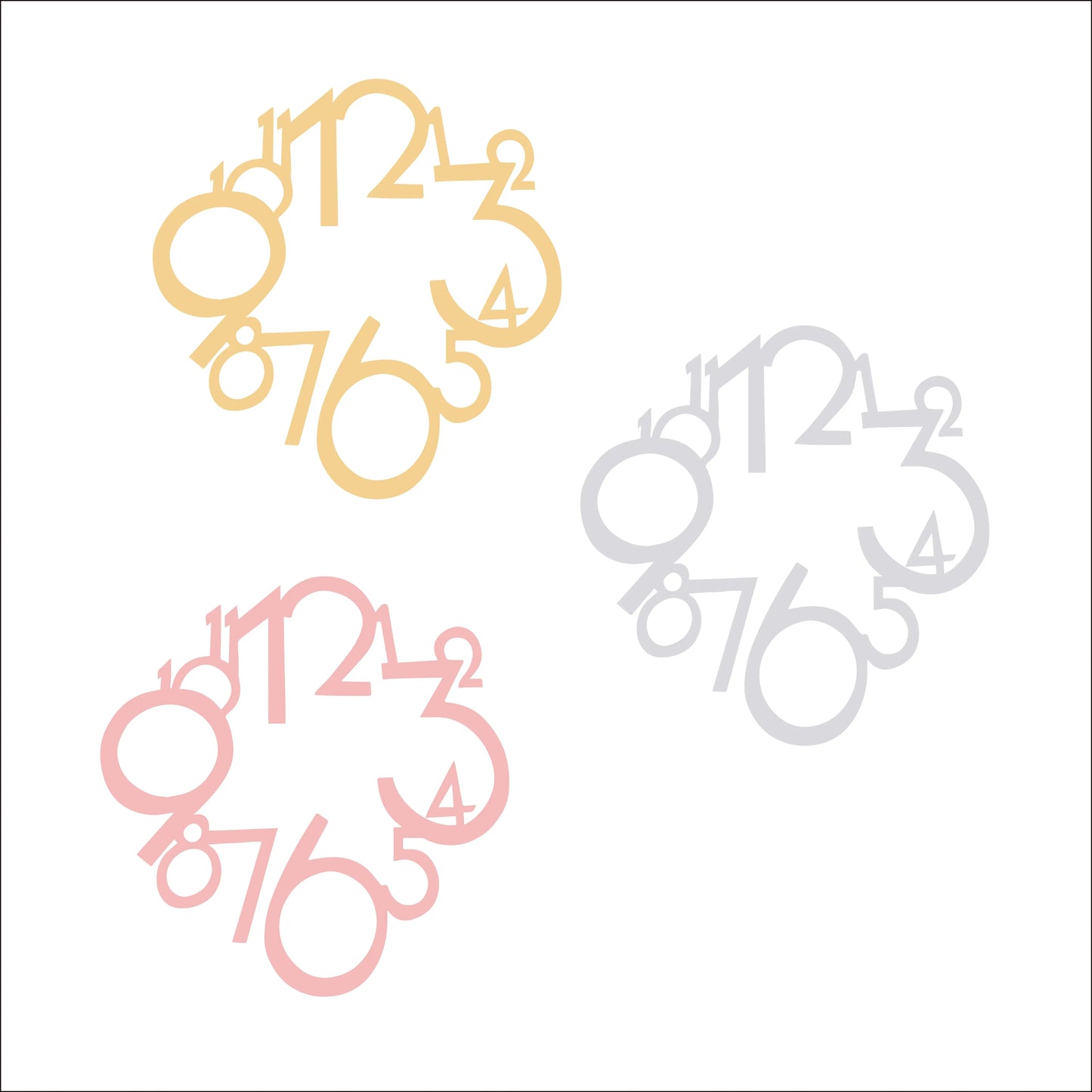 Acrylic Clock Ring -ACAR05 - Anjoy Company