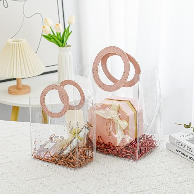 HDV NON CLEAR BAG (10*11*6) PINK