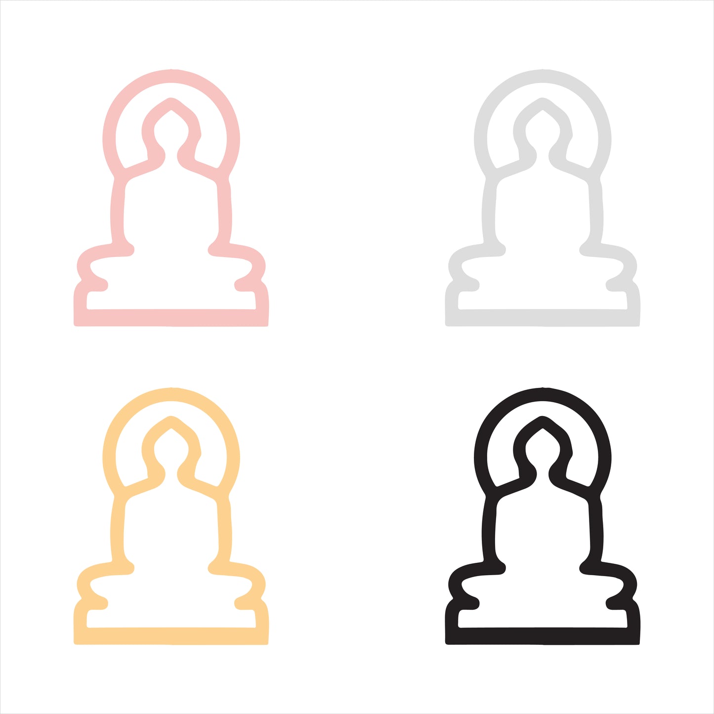 Acrylic Mahavir Swami Cutout (ACAR24)