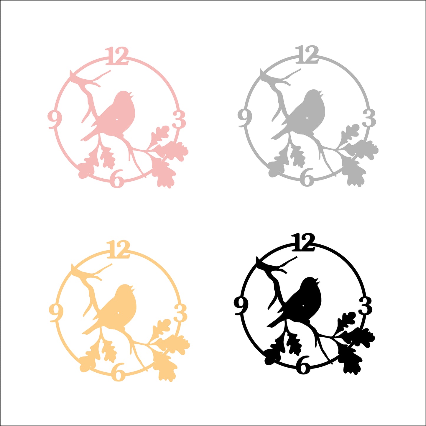 Acrylic Clock Ring -ACAR13