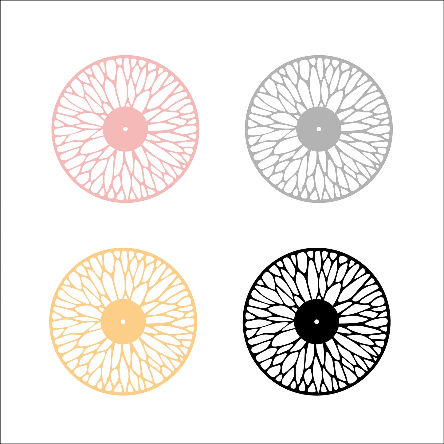 Acrylic Clock Ring -ACAR11