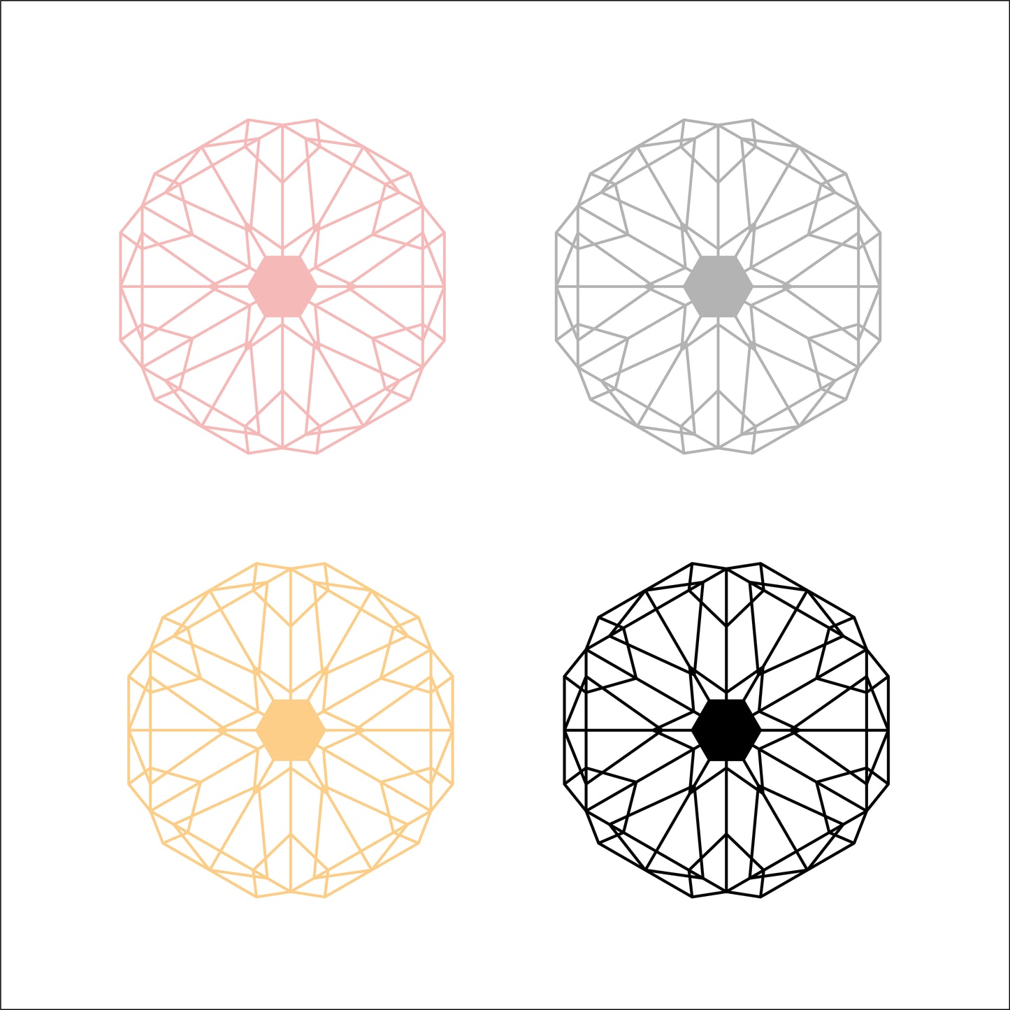 Acrylic Clock Ring -ACAR12