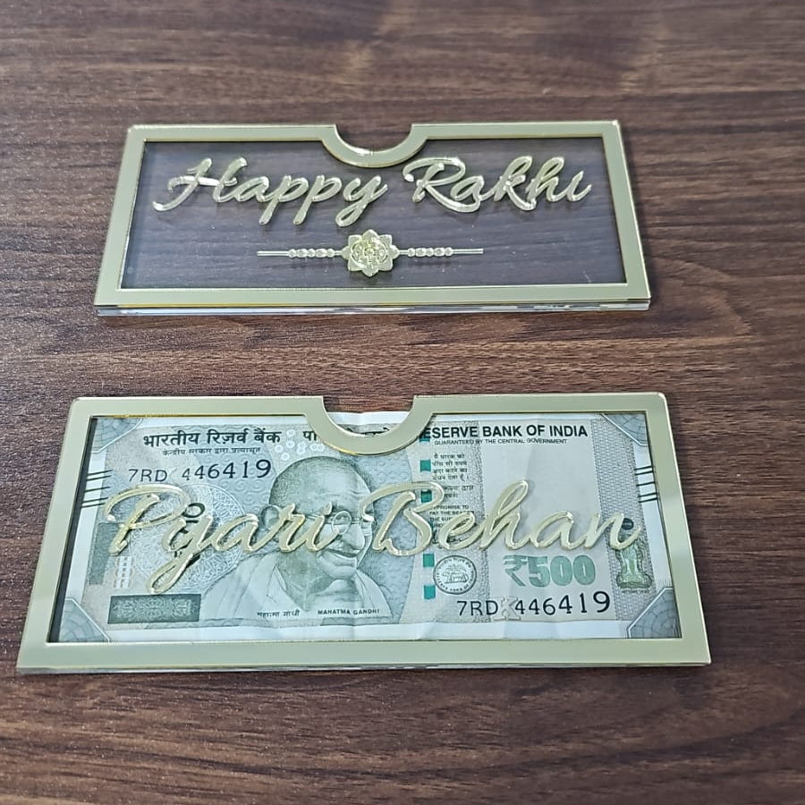 MONEY COVER FOR RAKHI (Customise your cover)