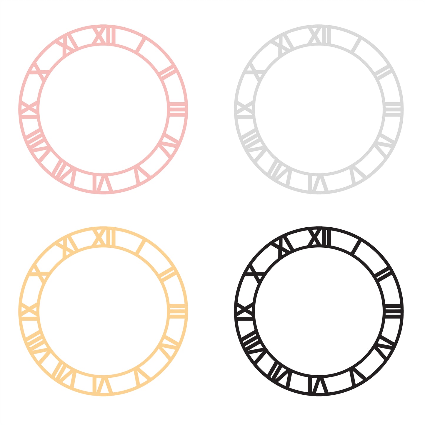 Acrylic Clock Ring -ACAR01