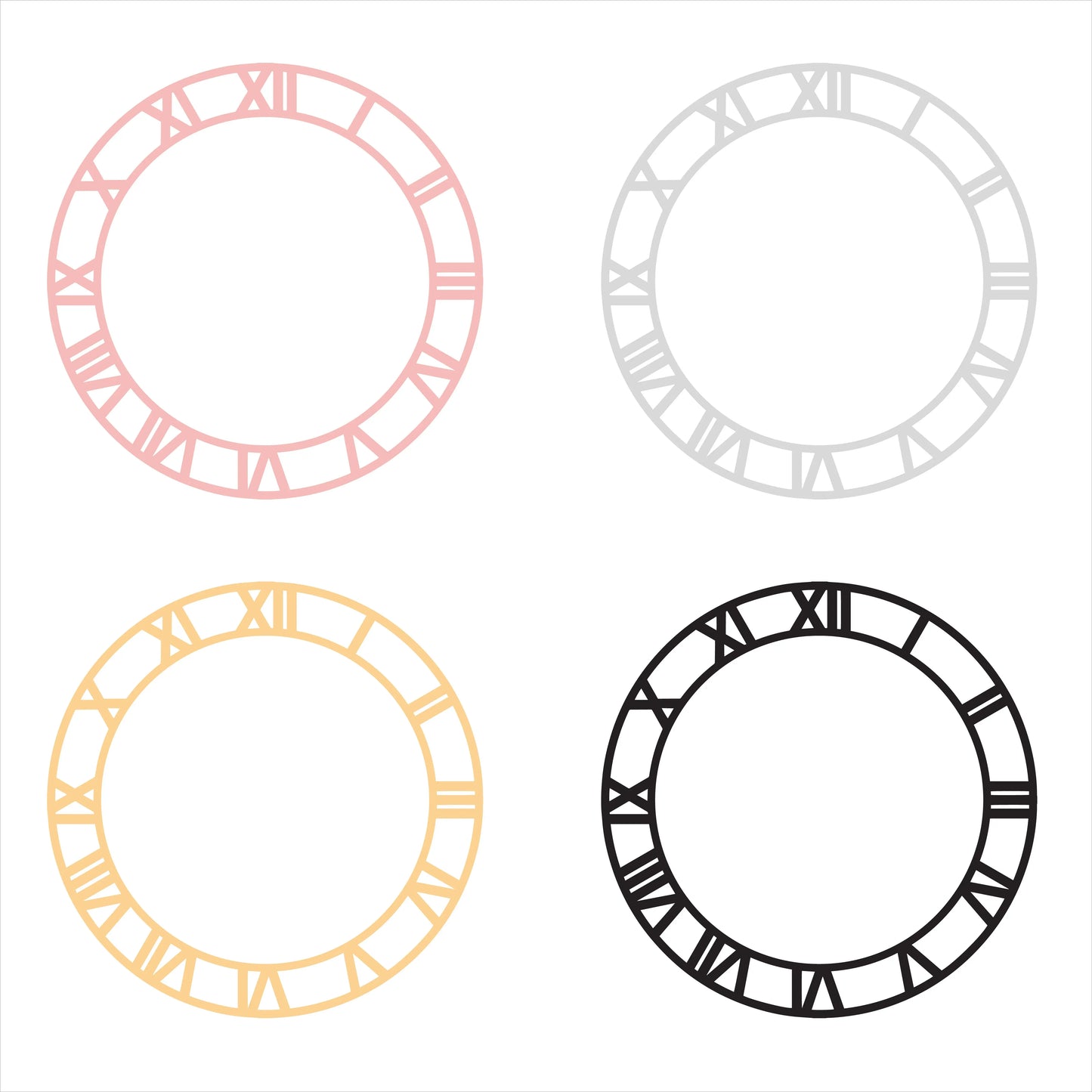 Acrylic Clock Ring -ACAR01 - Anjoy Company