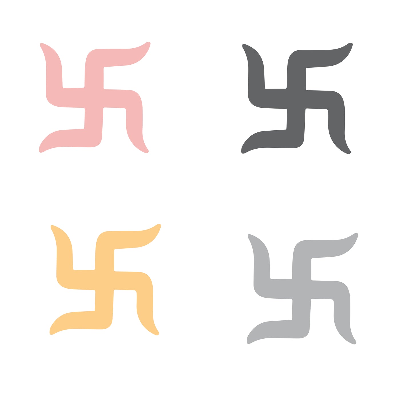 Acrylic Cutout Swastik (ACAR21)
