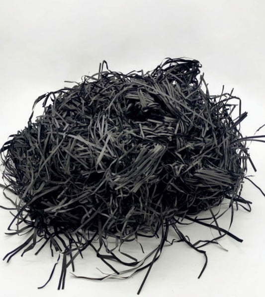 Shredded Paper Grass (Black)