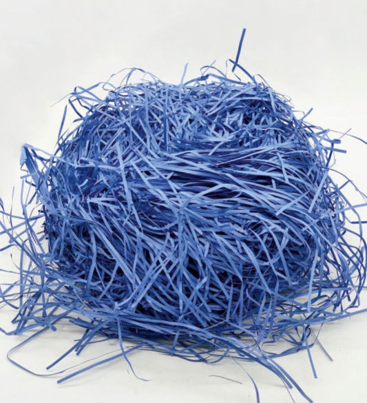 Shredded Paper Grass (Dark Blue)