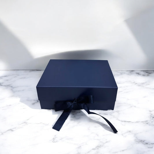 Foldable Gift Packaging Boxes (8*10*4) (Blue)