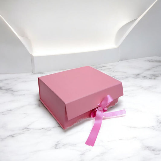Foldable Gift Packaging Boxes (8*10*4) (Pink)