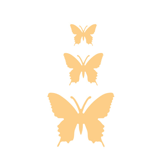Acrylic Butterfly set of 3 (ACAR41)
