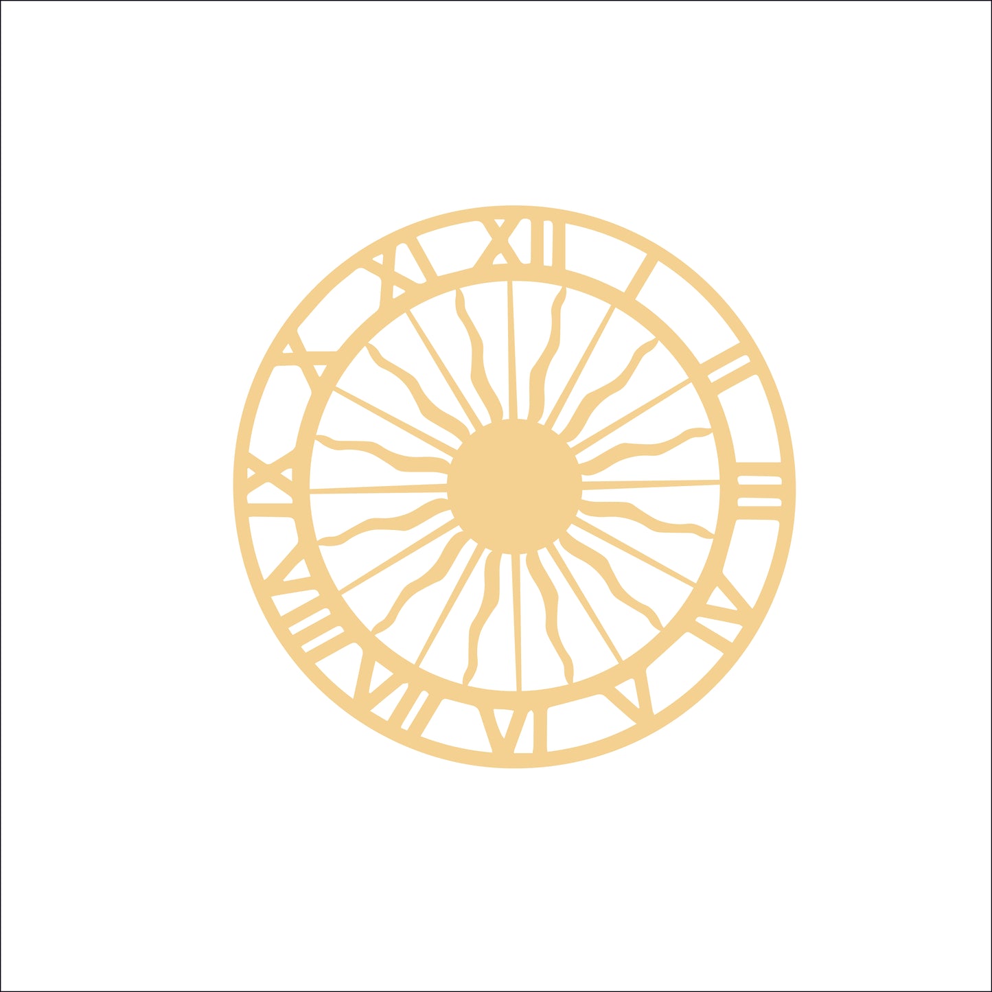 Acrylic Clock Ring -ACAR03
