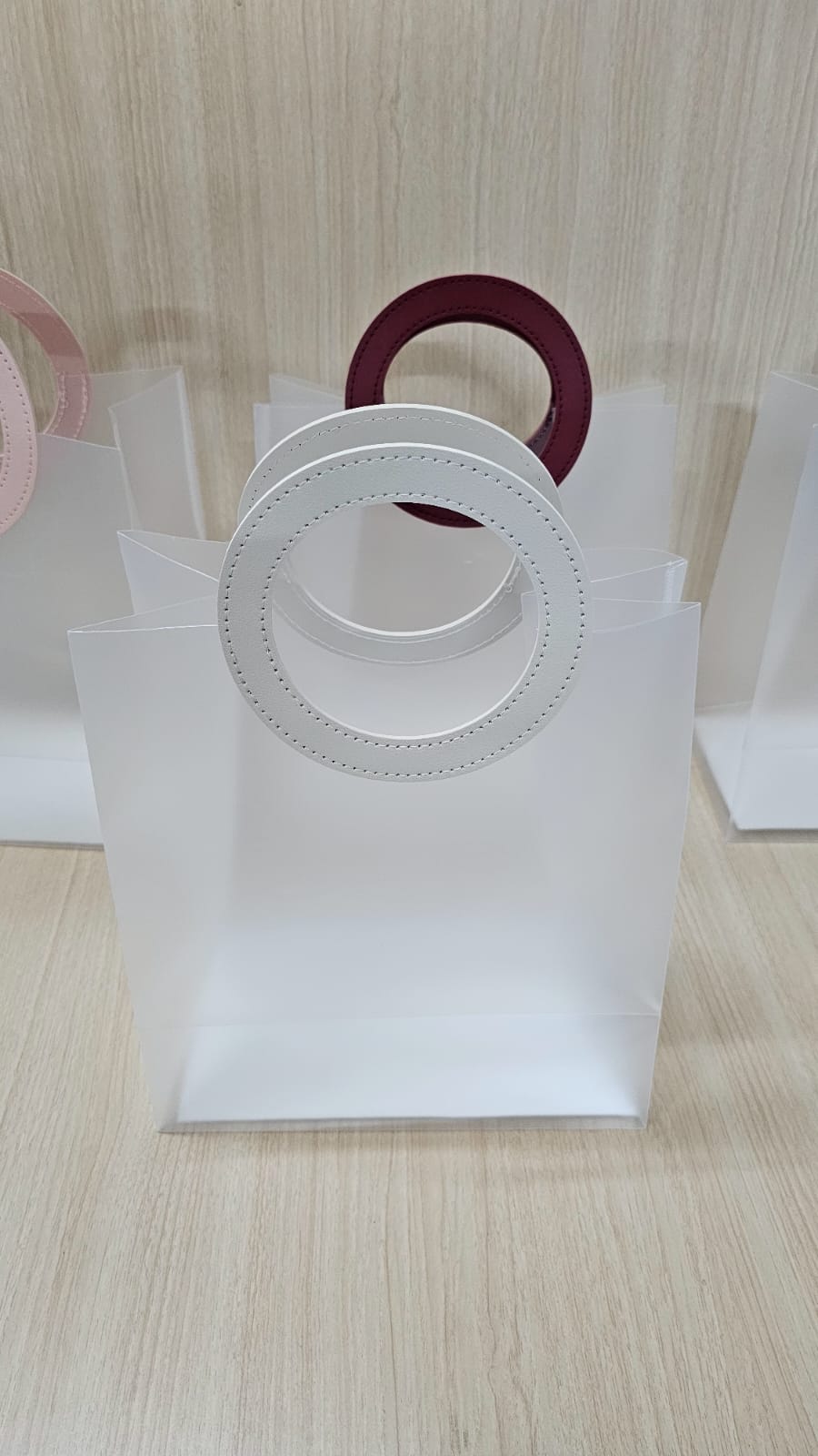 HDV NON CLEAR BAG (10*11*6) WHITE