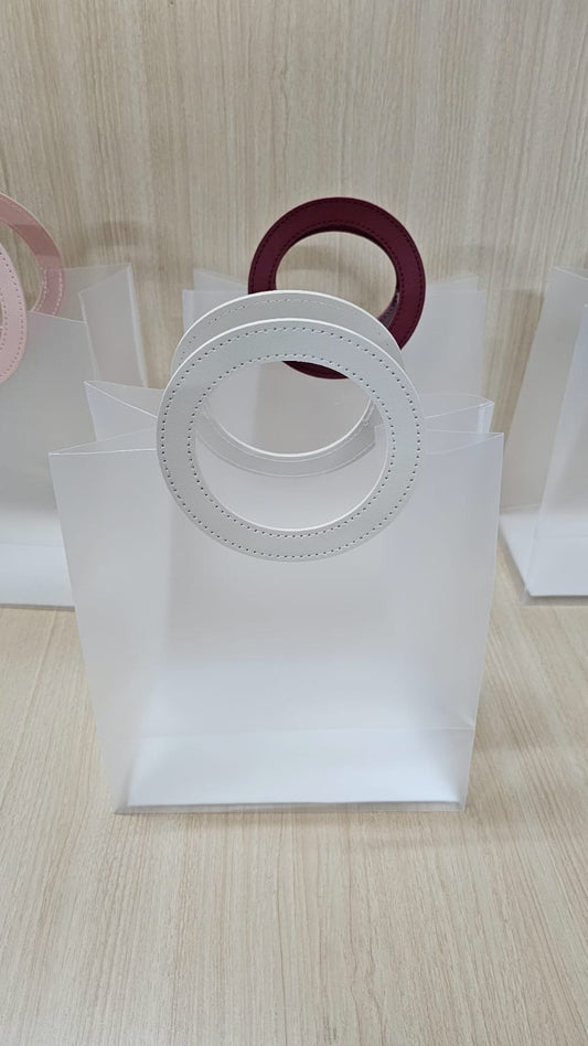 HDV NON CLEAR BAG (10*11*6) WHITE