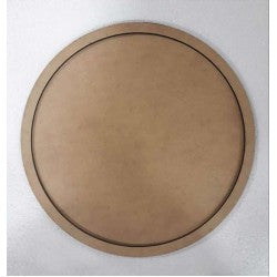 MDF ROUND WALL WITH BORDER  -ACMDF8 Anjoy Company