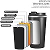 Vacuum Insulated Stainless Steel Travel Coffee Mugs Stainless Steel Coffee Mug Stainless Steel Double Wall Coffee Cup.