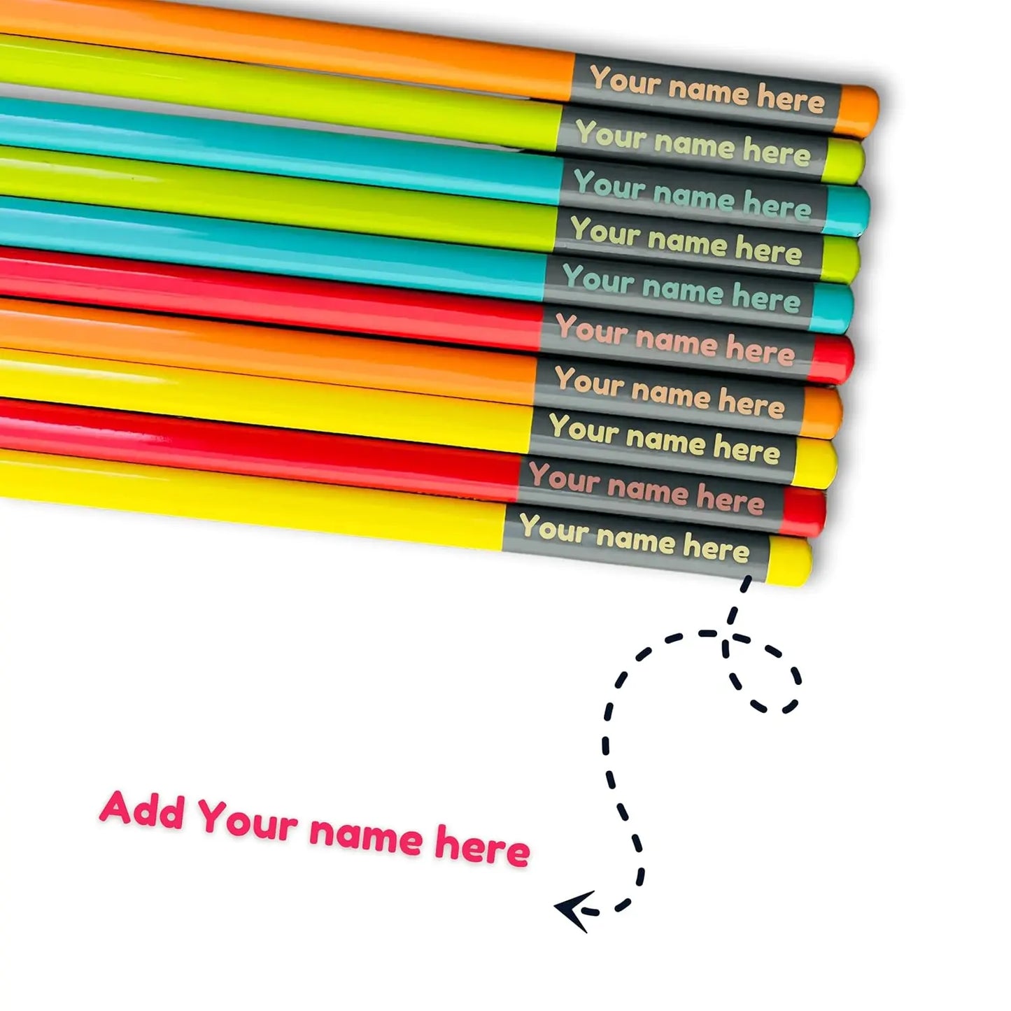 Anjoy Company – Customized DOMS Pencil Set (Pack of 10) ✏️ Anjoy Company