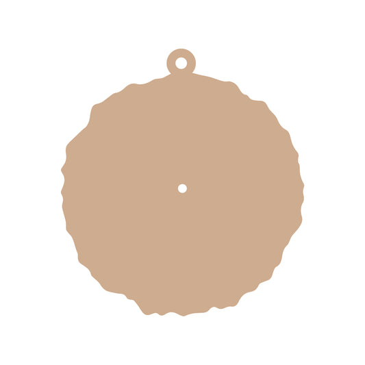 Agate Hanger Clock MDF  -ACMDF9