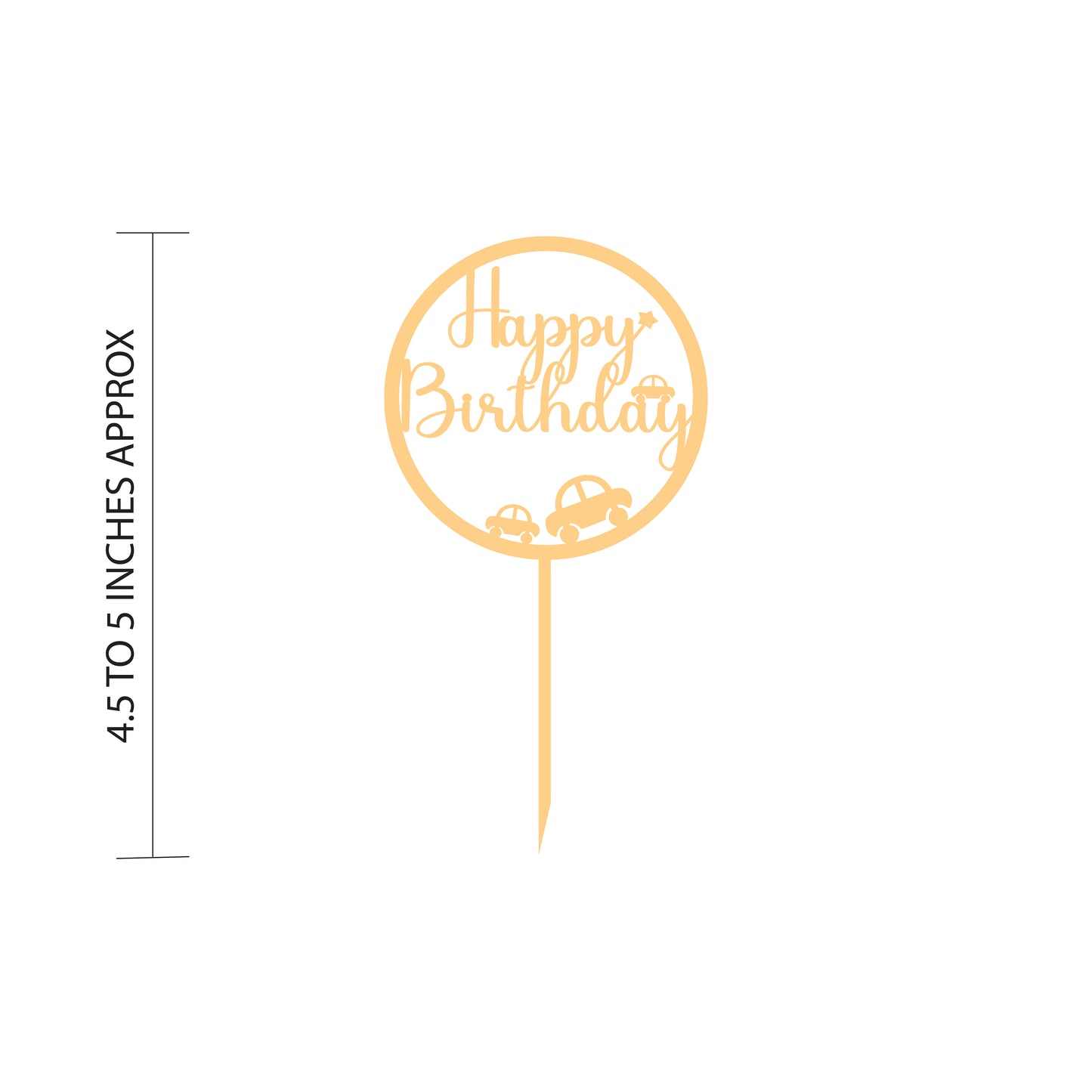 CAKE TOPPER DESIGN -E