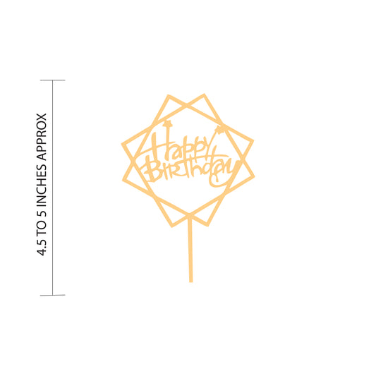 CAKE TOPPER DESIGN -H