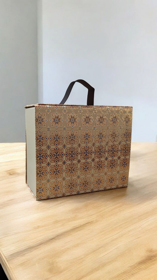 Foldable Leather Packaging Boxes (8*10*4)
