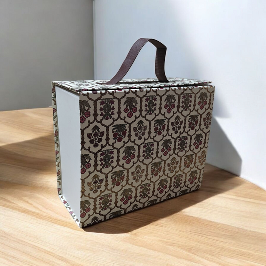 Foldable Leather Packaging Boxes (8*10*4)