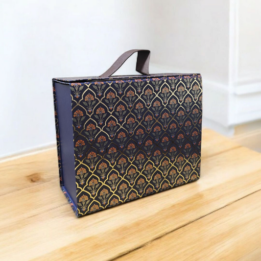 Foldable Leather Packaging Boxes (8*10*4)