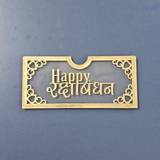 Happy Rakhi Money Cover -A1 Anjoy Company
