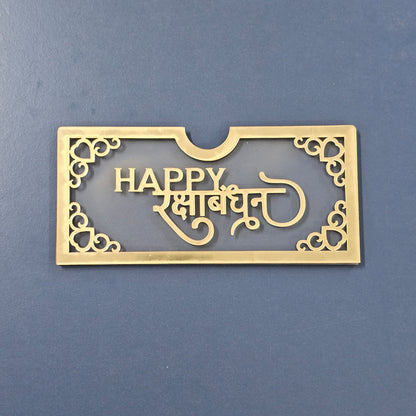 Happy Rakhi Money Cover -A3 Anjoy Company