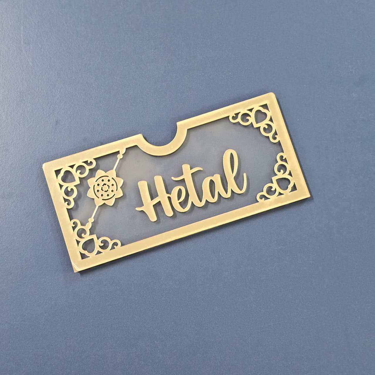 Customised Rakhi with Name Anjoy Company