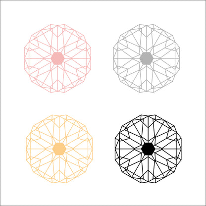 Acrylic Clock Ring -ACAR12
