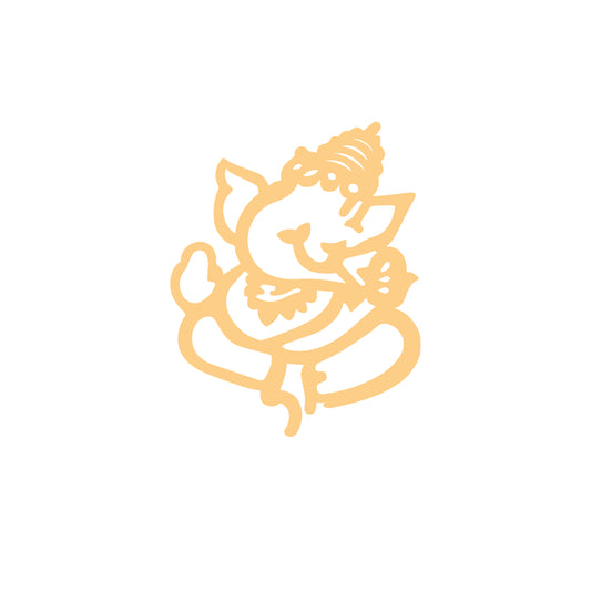 Acrylic Cutout Ganpati -C (ACAR31)