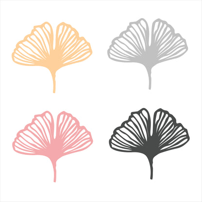 Ginkgo Leaf's Acrylic Cutout - Set of 2  (ACAR32)