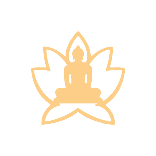 Acrylic Lotus Mahaveer Swami (ACAR26)