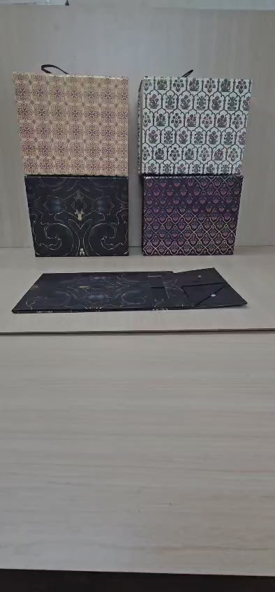 Foldable Leather Packaging Boxes (8*10*4)
