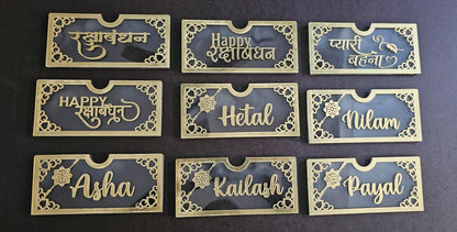 Customised Rakhi with Name Anjoy Company