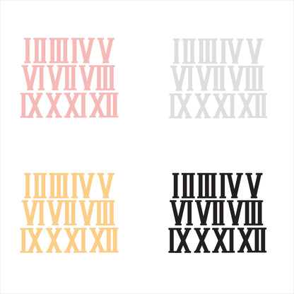Acrylic Roman Numbers (ACAR68)
